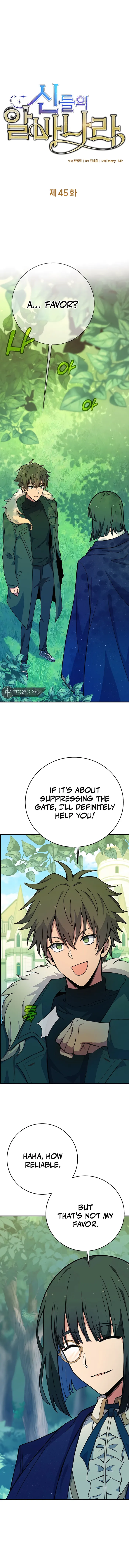 I Became A Part Time Employee For Gods chapter 45 page 1