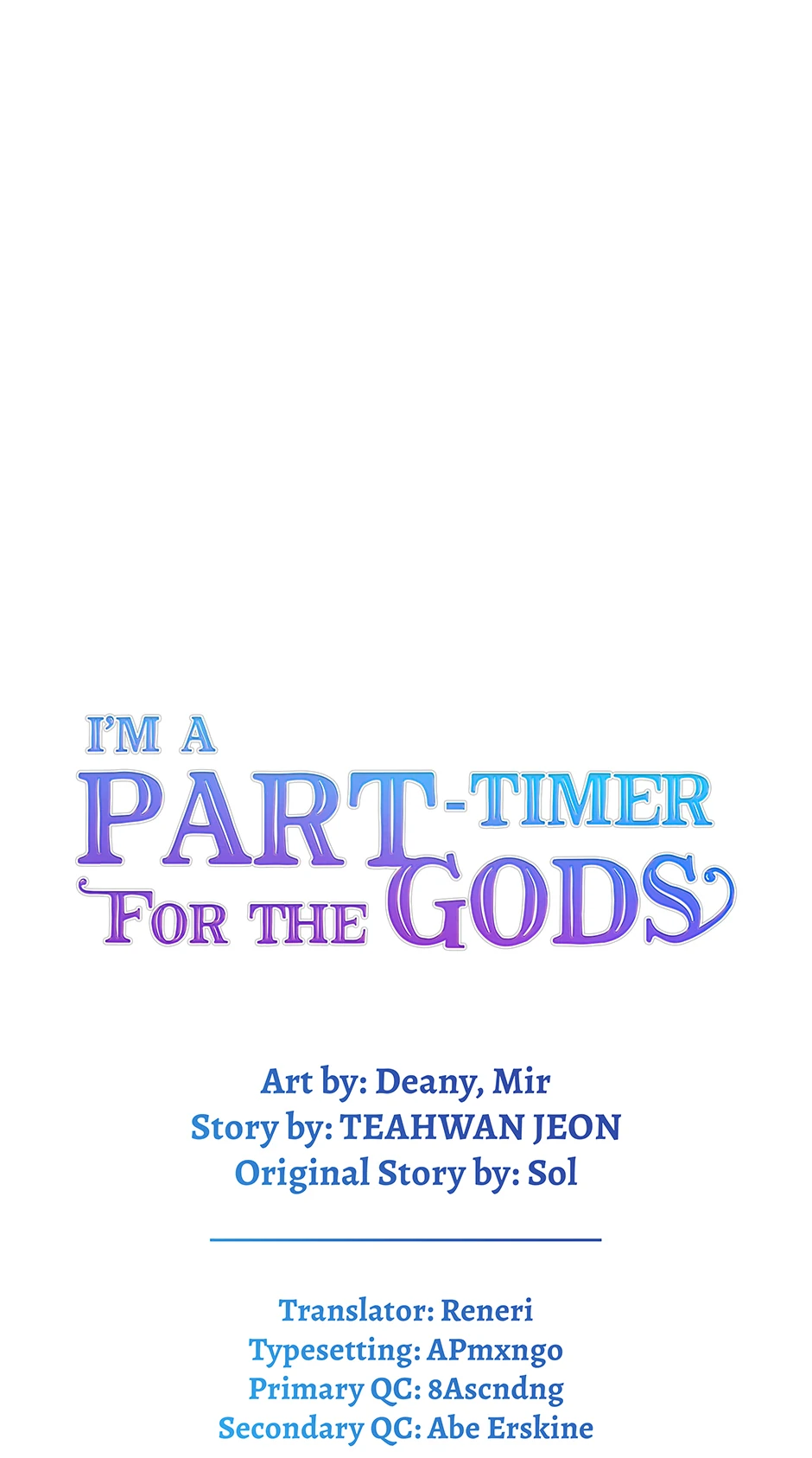 I Became A Part Time Employee For Gods chapter 89 page 1