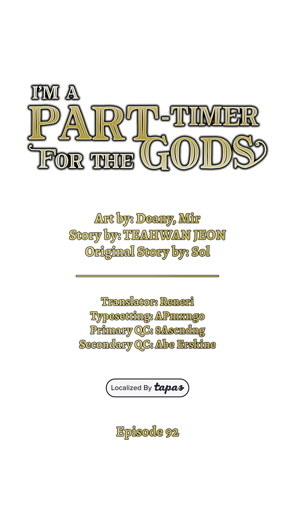 I Became A Part Time Employee For Gods chapter 92 page 16