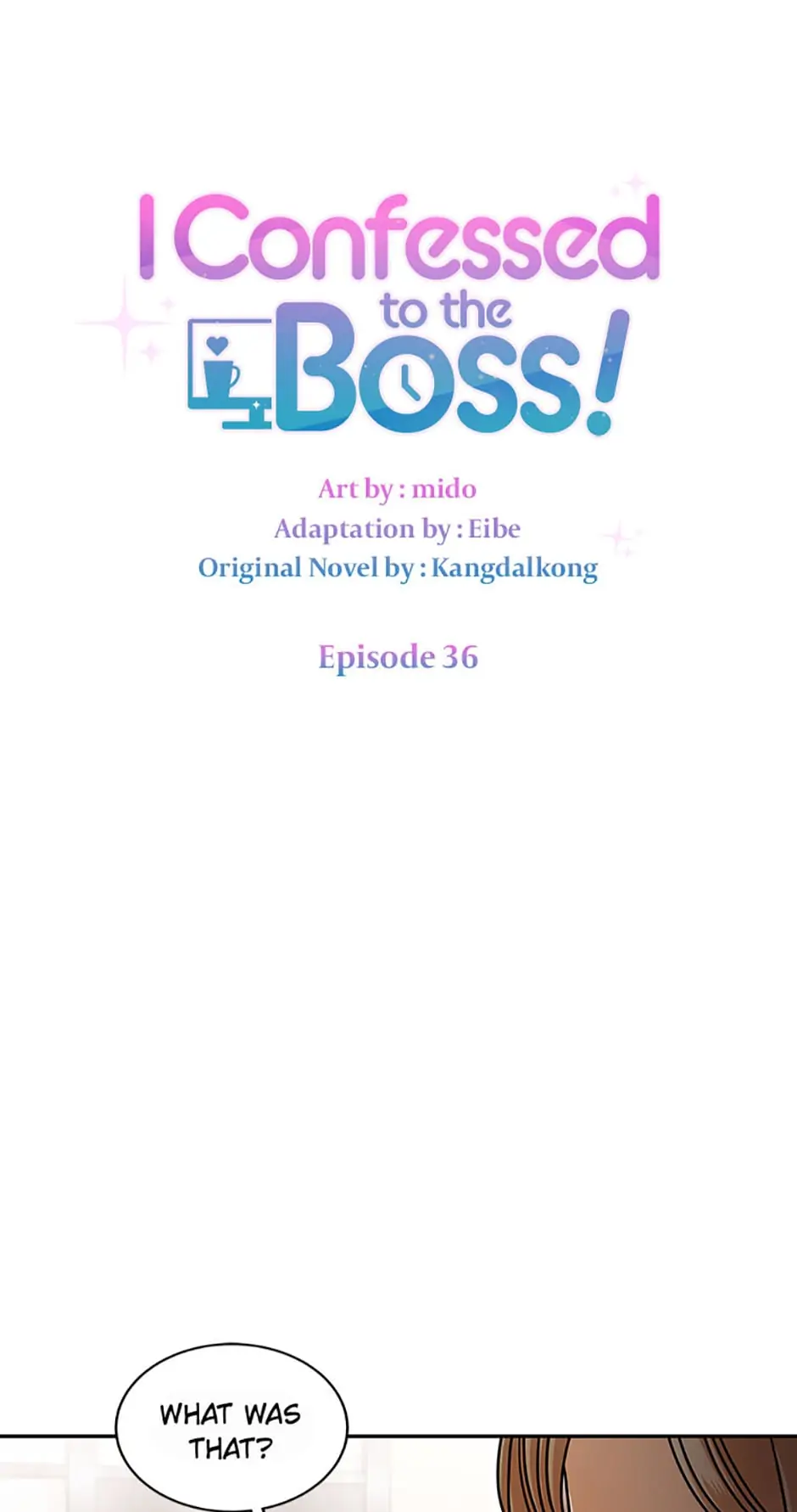 I Confessed to the Boss chapter 36 page 14