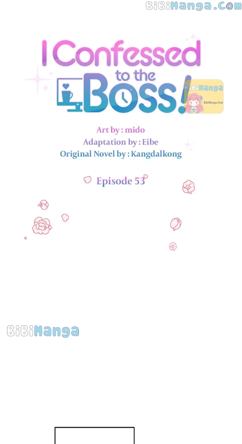I Confessed to the Boss chapter 53 page 36