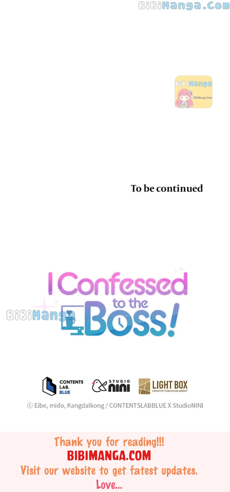 I Confessed to the Boss chapter 54 page 63
