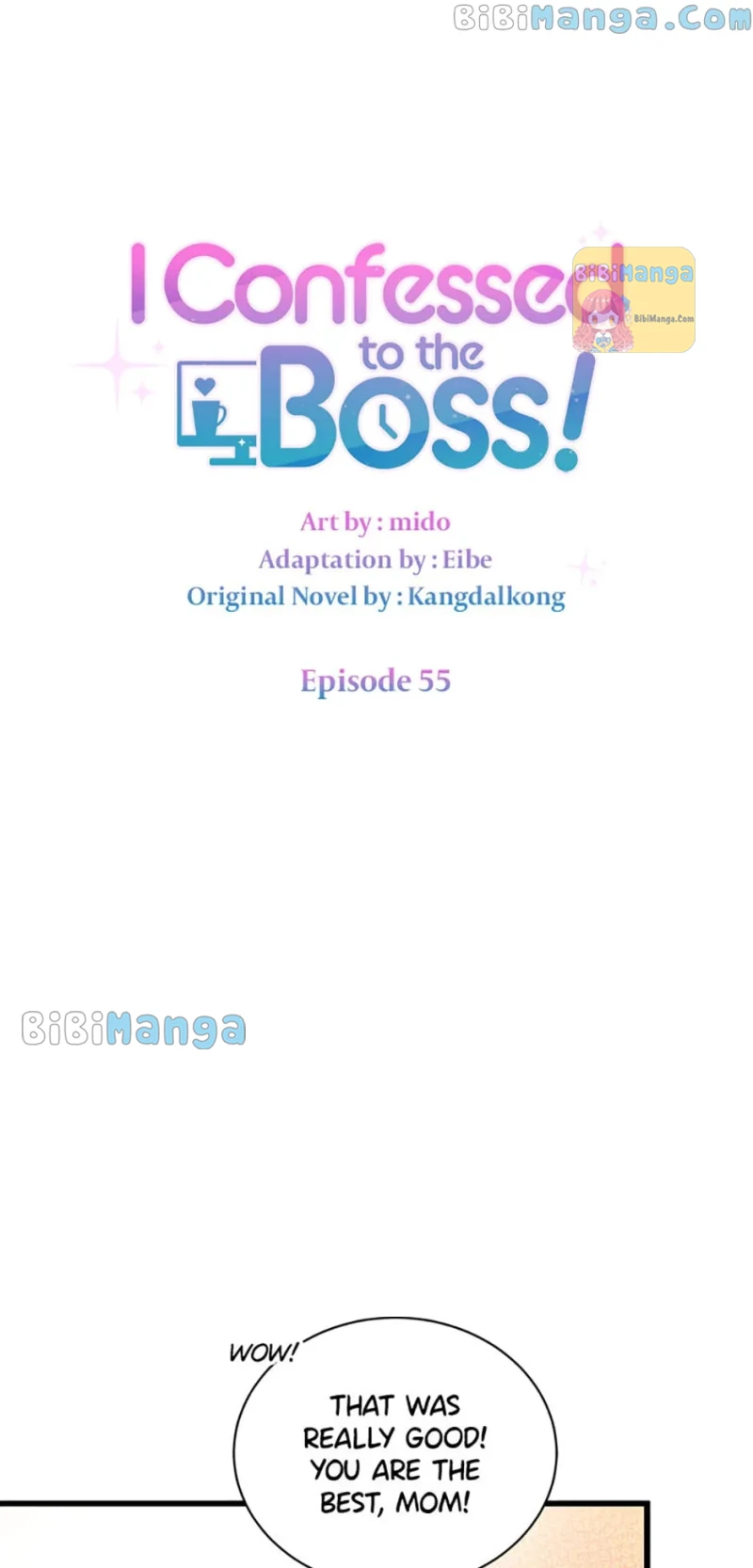 I Confessed to the Boss chapter 55 page 15