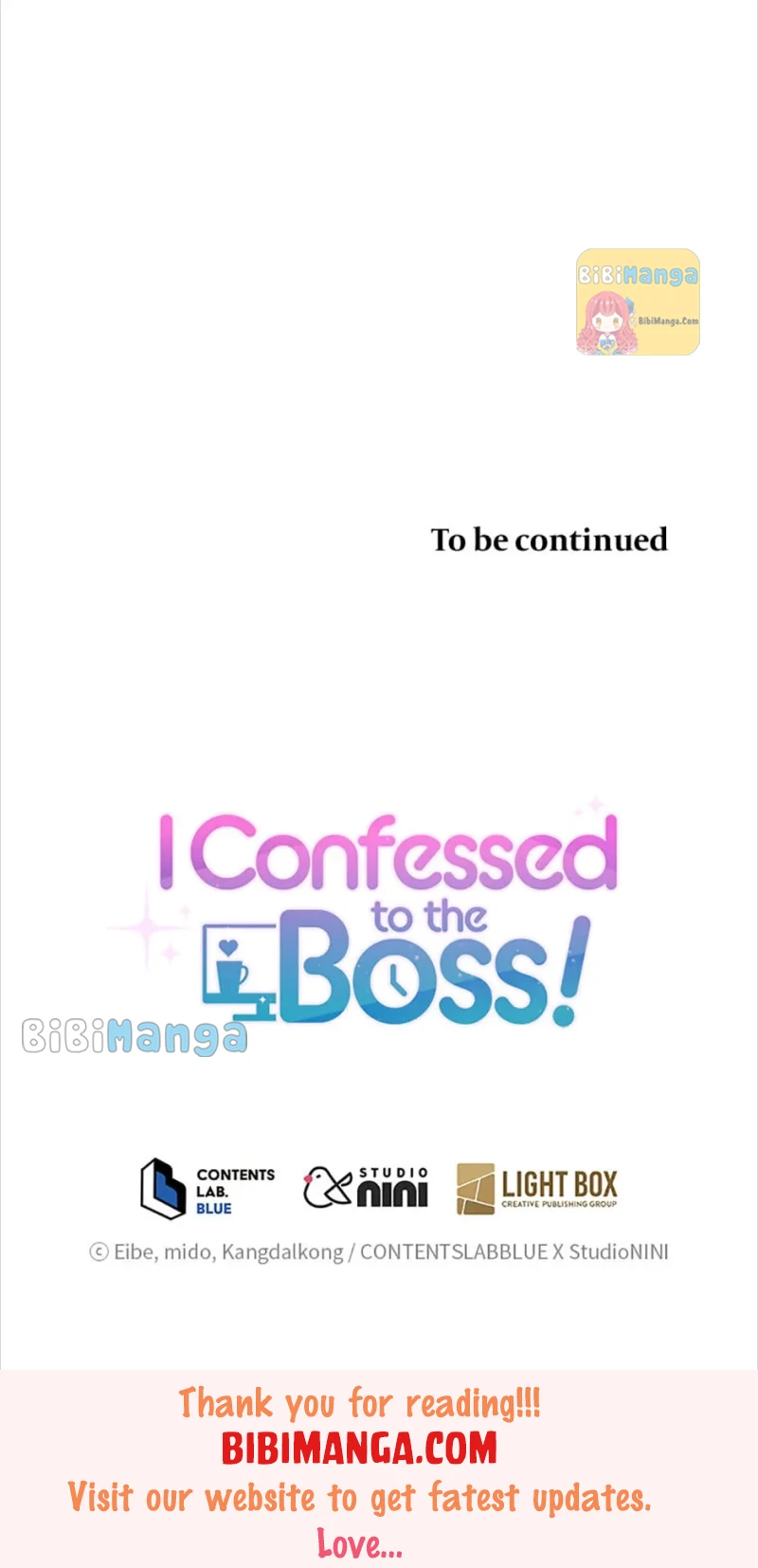 I Confessed to the Boss chapter 56 page 64