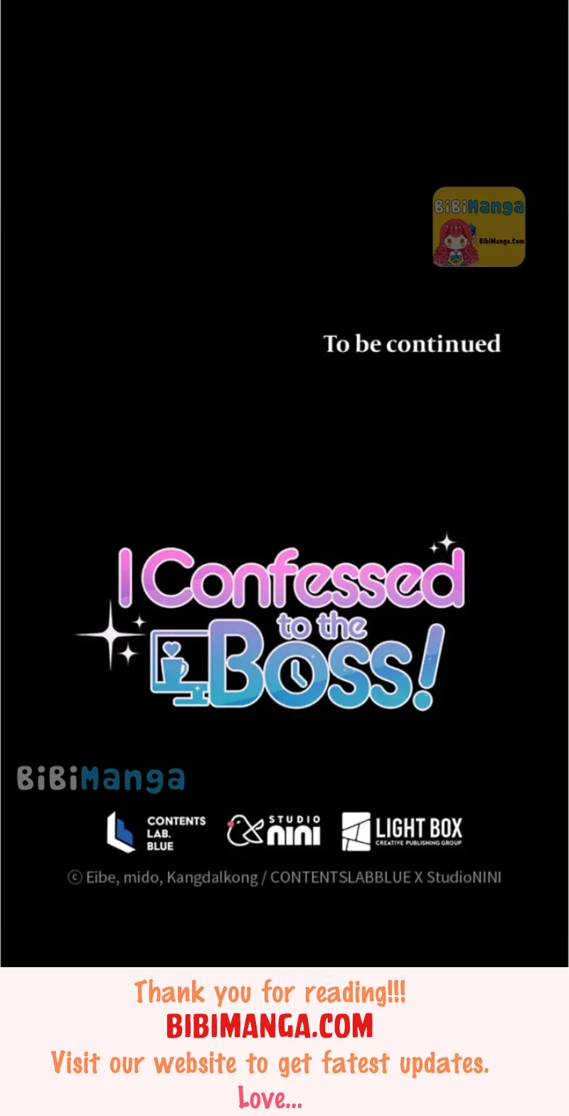 I Confessed to the Boss chapter 60 page 69
