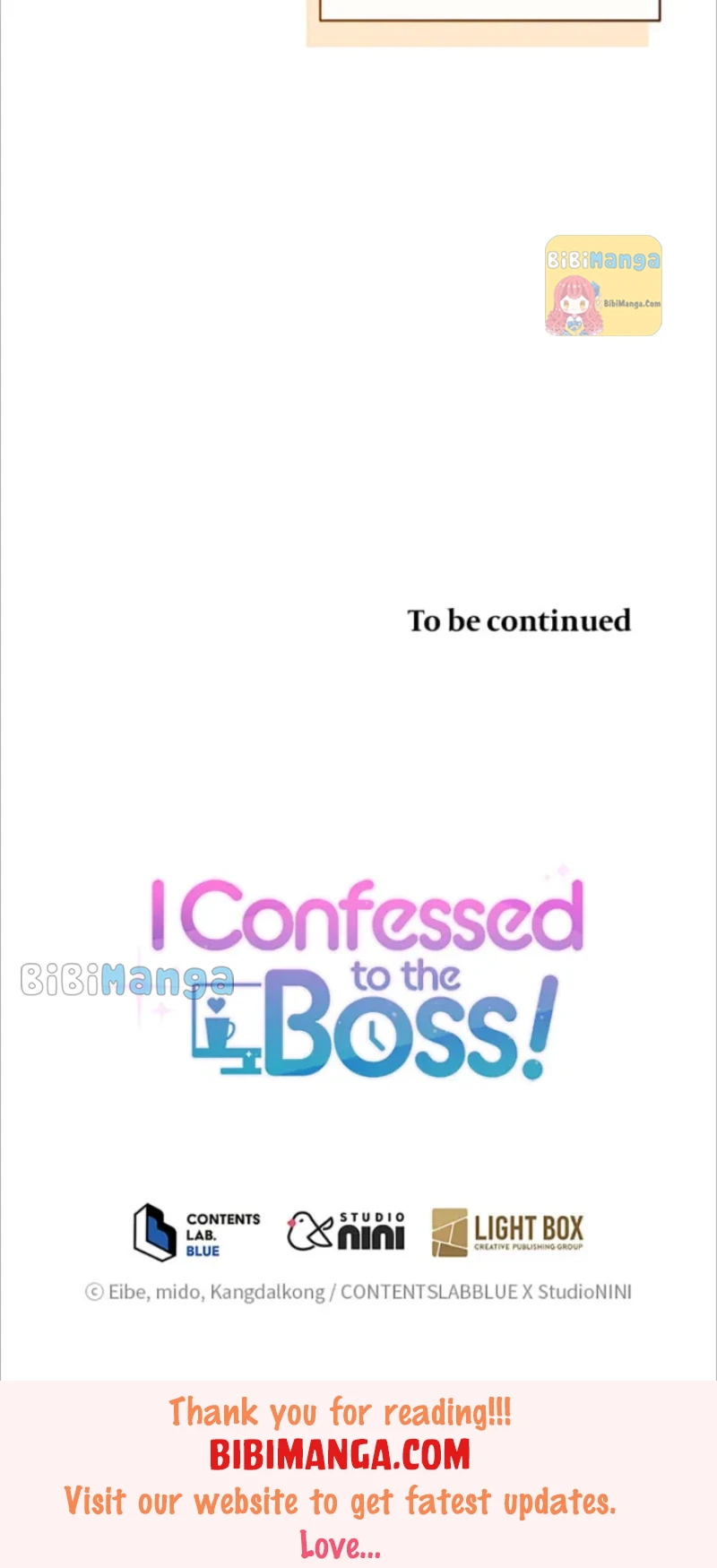 I Confessed to the Boss chapter 63 page 71