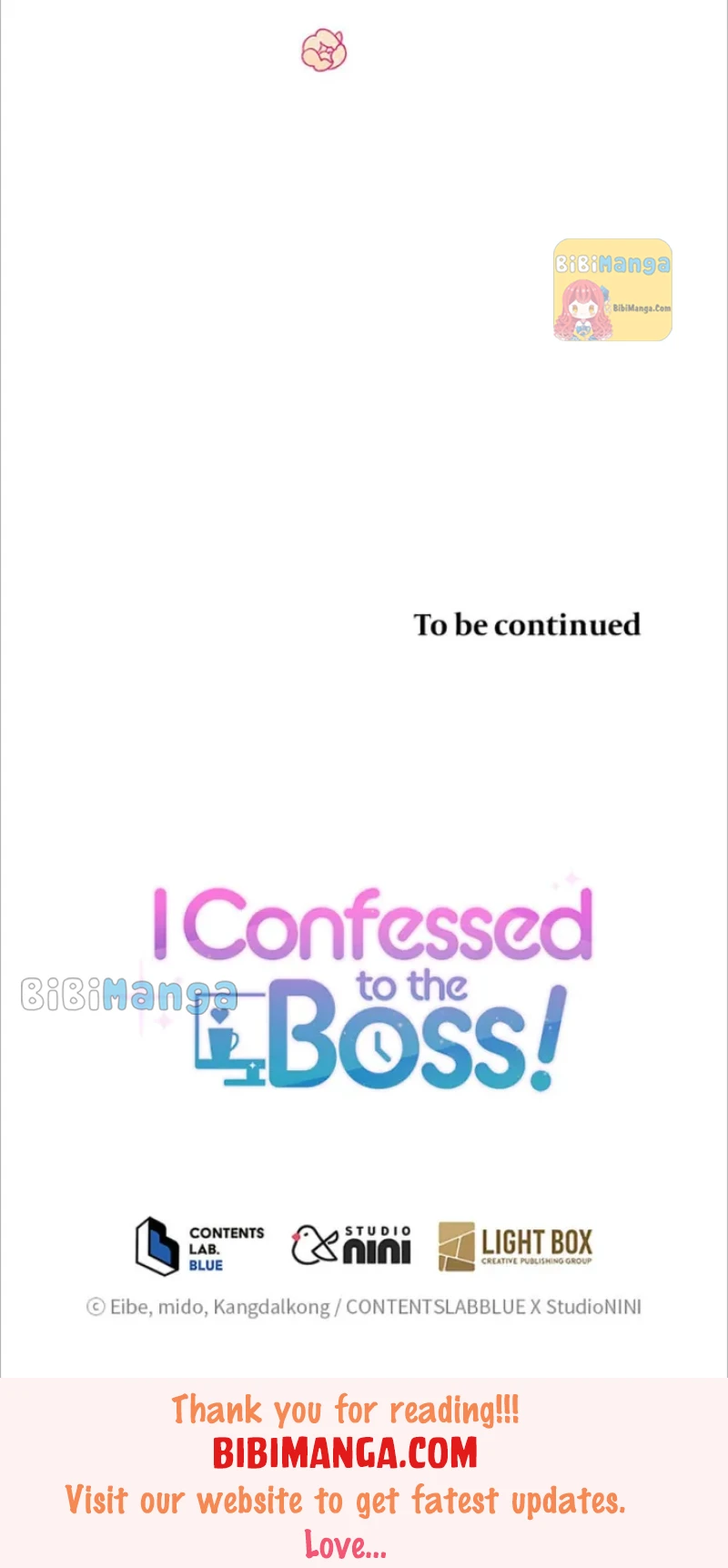 I Confessed to the Boss chapter 64 page 67