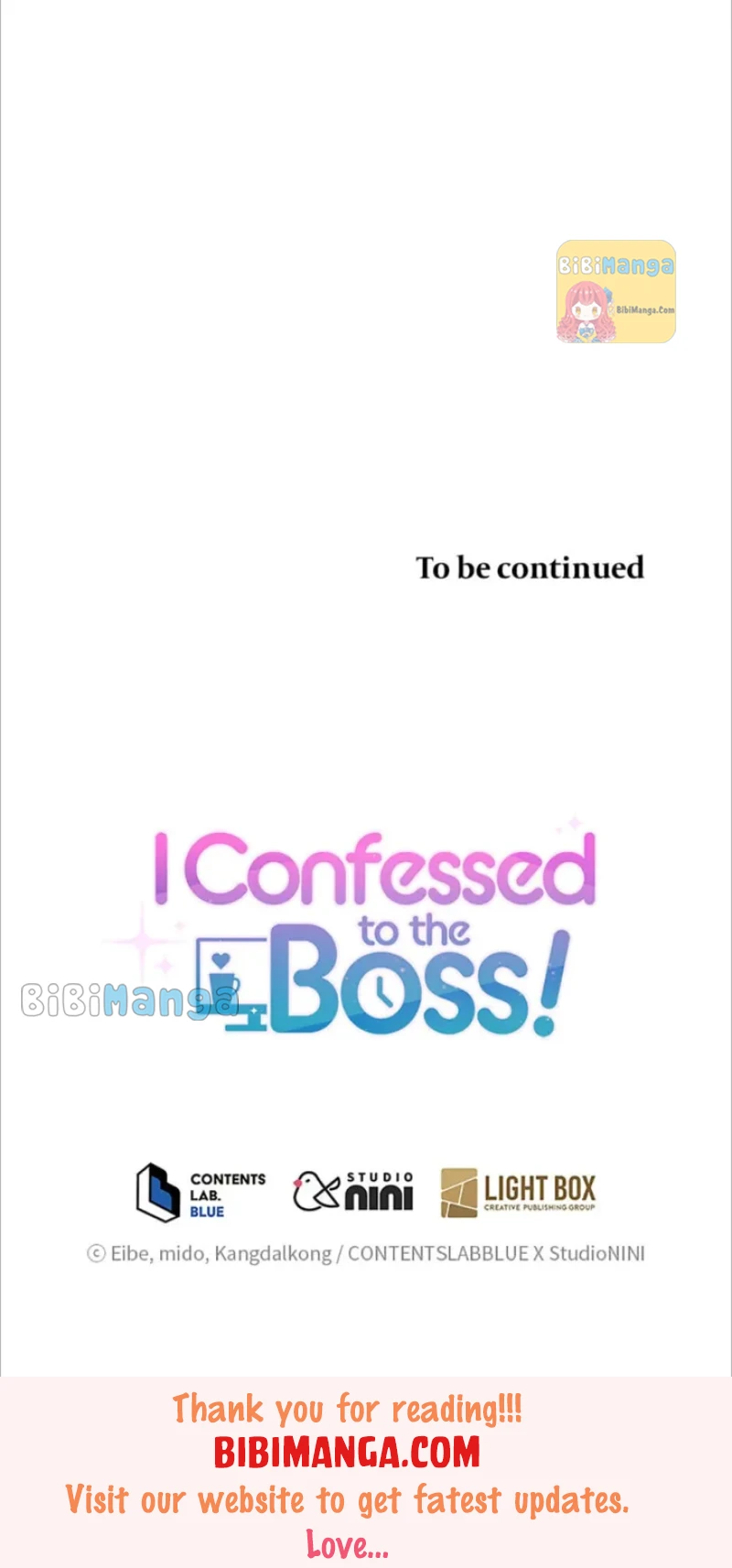 I Confessed to the Boss chapter 65 page 76