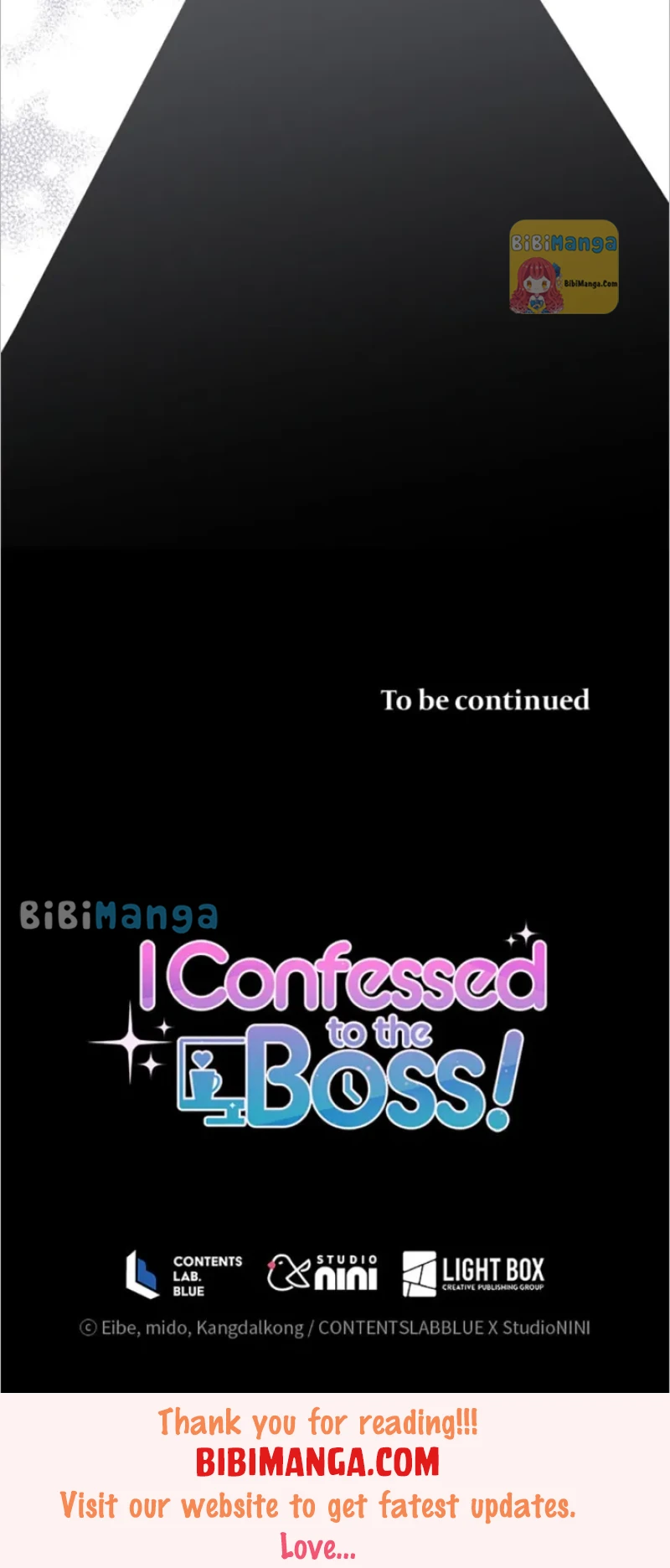 I Confessed to the Boss chapter 68 page 69