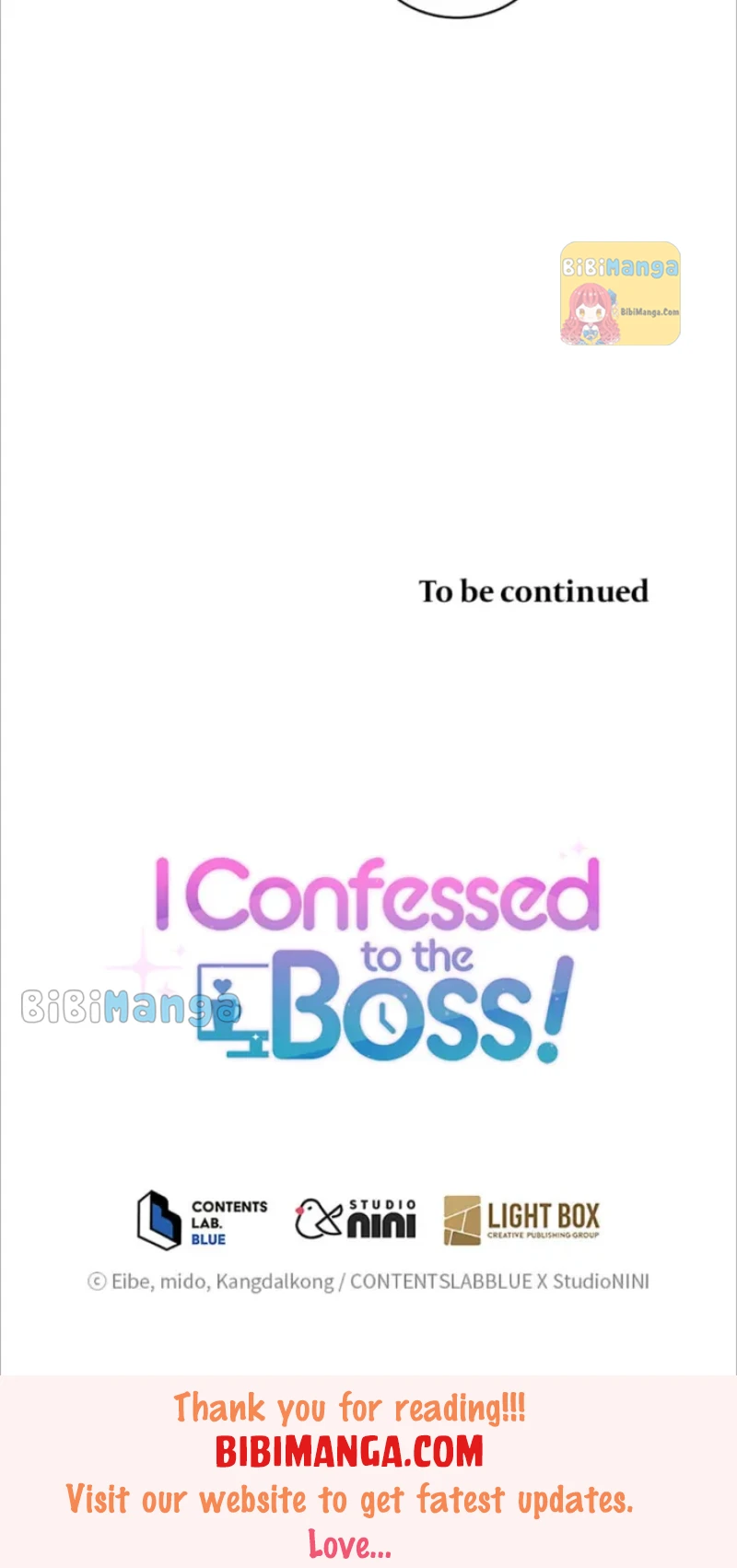 I Confessed to the Boss chapter 69 page 67