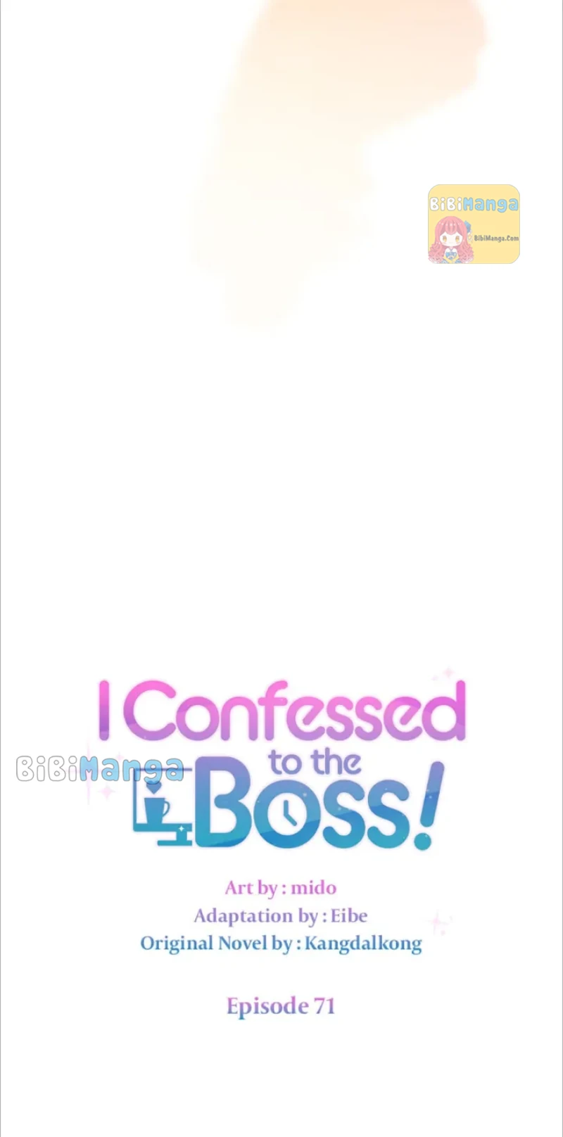 I Confessed to the Boss chapter 71 page 42
