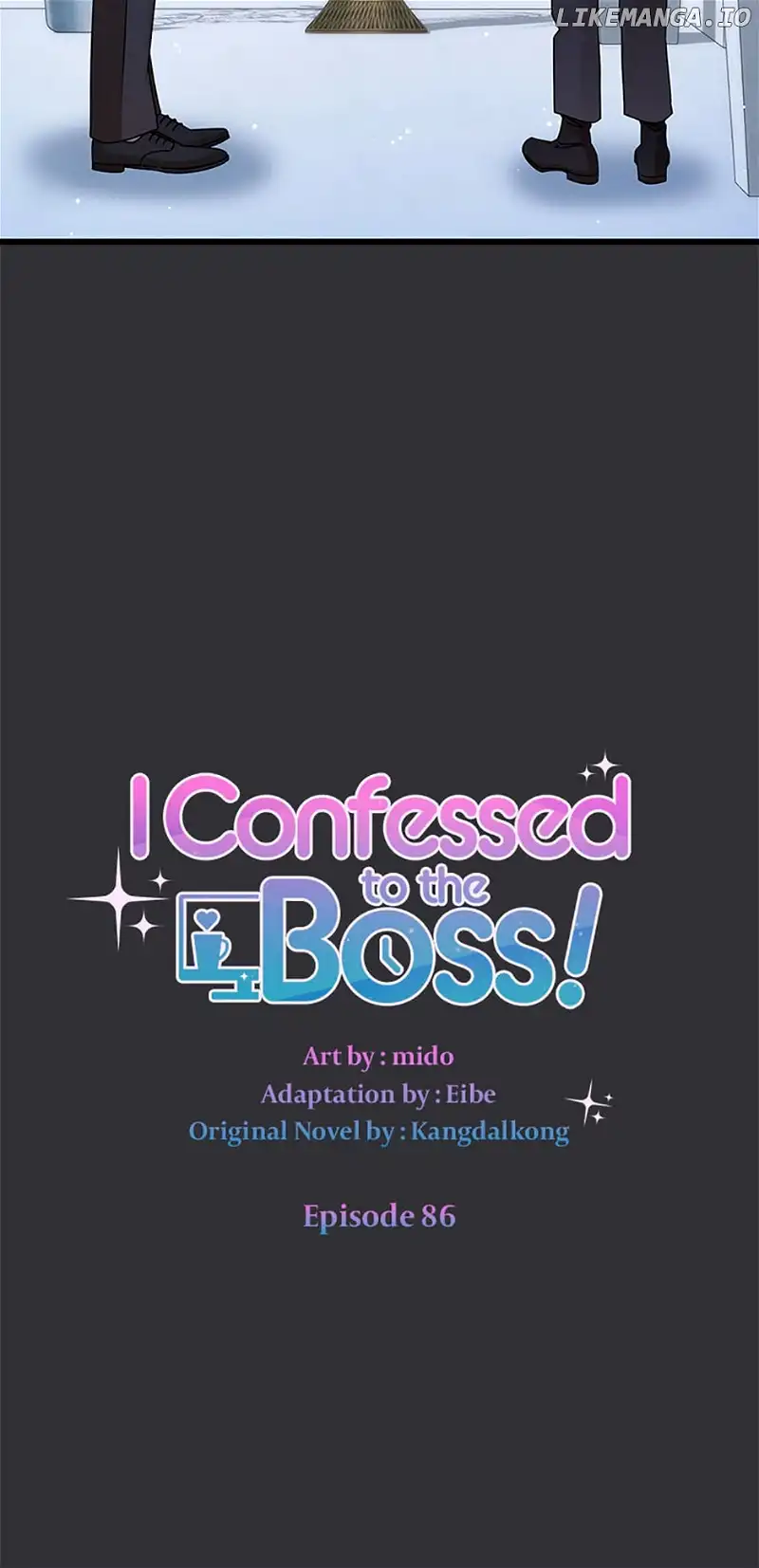 I Confessed to the Boss chapter 86 page 18