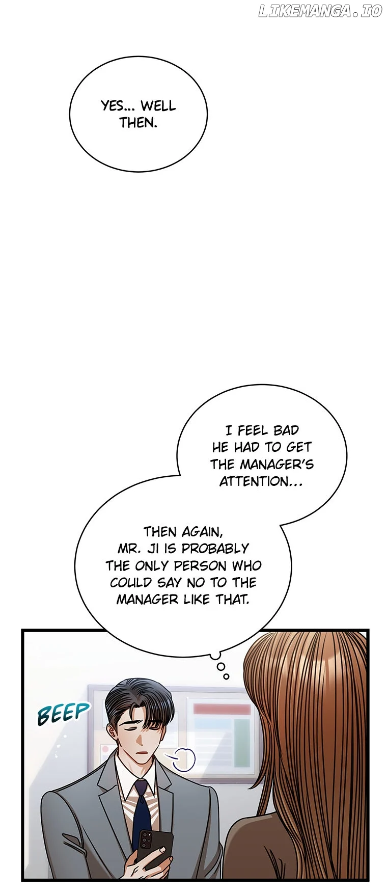 I Confessed to the Boss chapter 99 page 49