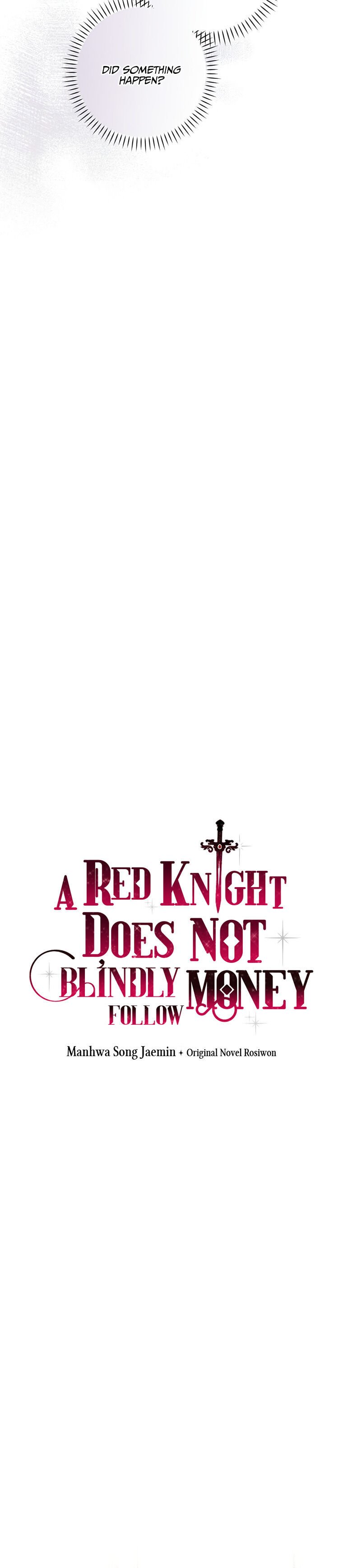 A Red Knight Does Not Blindly Follow Money chapter 40 page 3