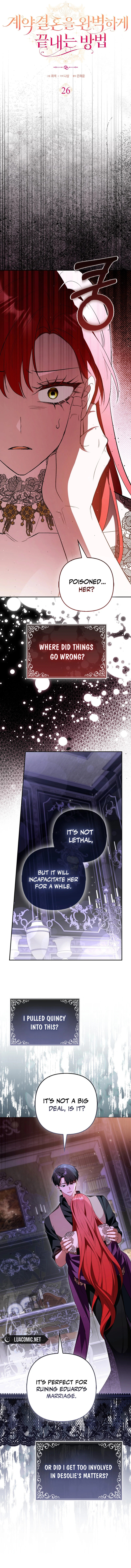 How to Perfectly End a Contract Marriage chapter 26 page 8