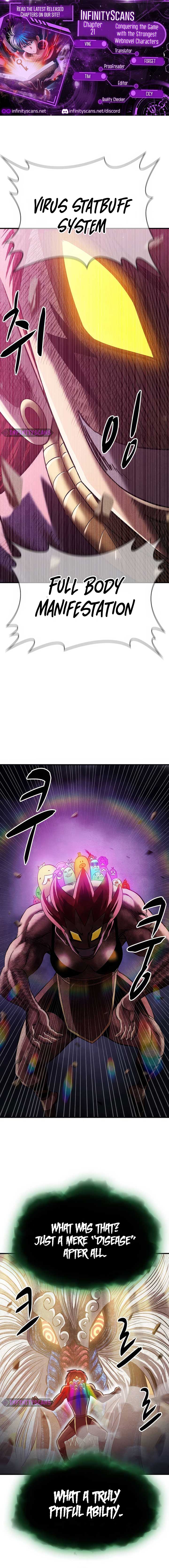 Conquer the Game With the Best Web Novels chapter 21 page 1
