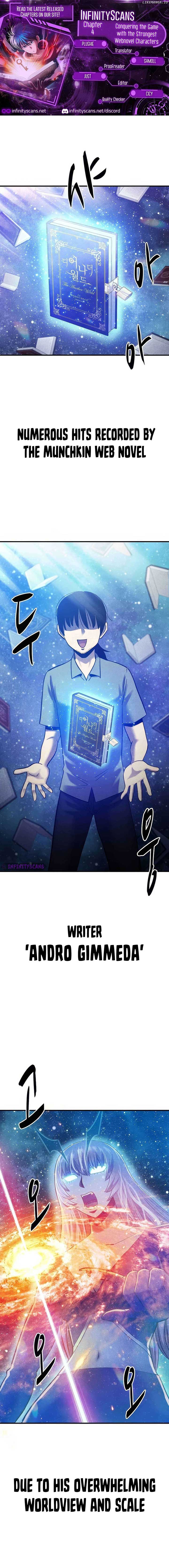 Conquer the Game With the Best Web Novels chapter 4 page 1