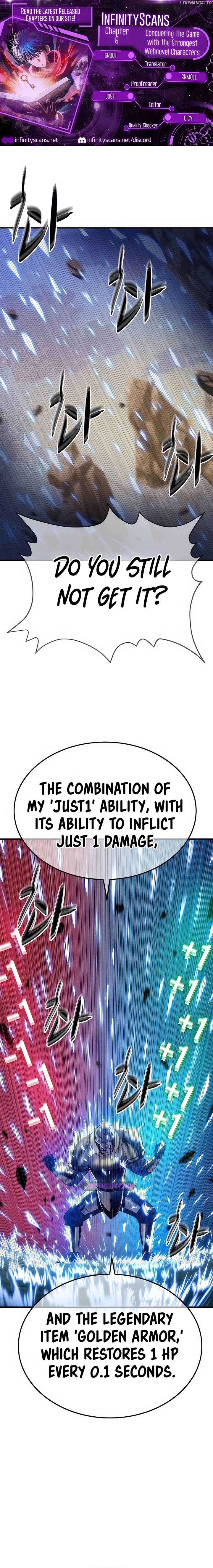 Conquer the Game With the Best Web Novels chapter 6 page 1