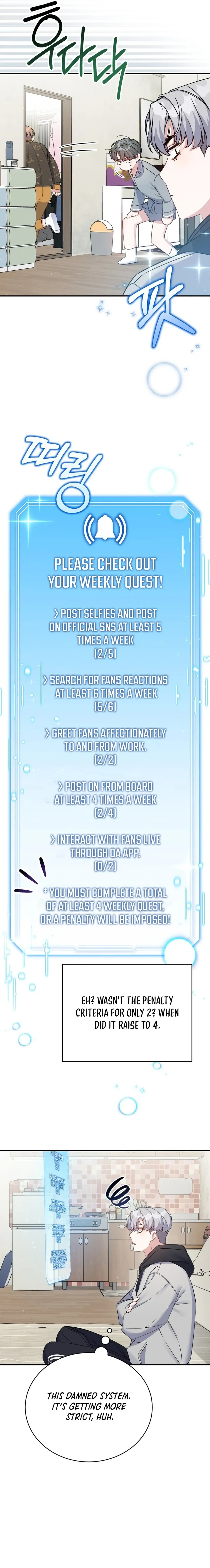 A Blank Slate Regression for the Idol That Lost His Original Mindset chapter 24 page 12