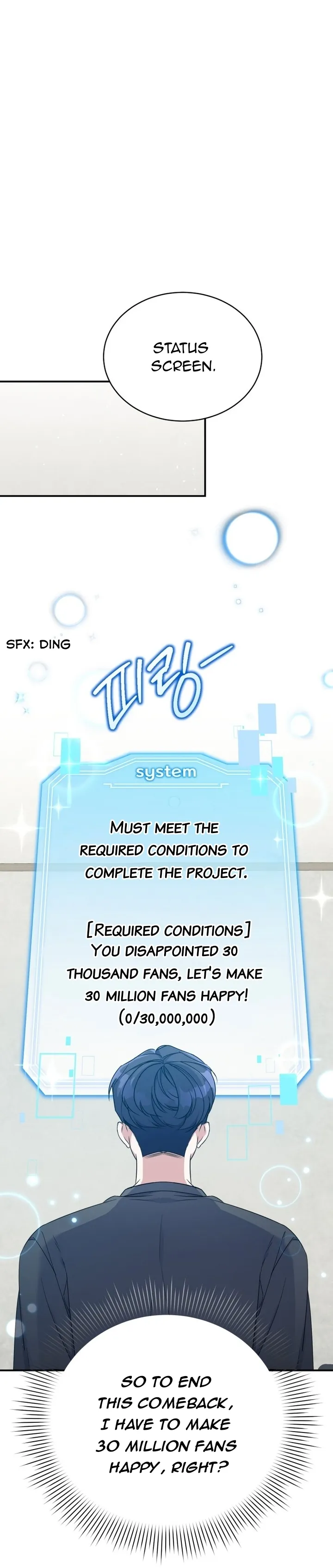 A Blank Slate Regression for the Idol That Lost His Original Mindset chapter 3 page 1