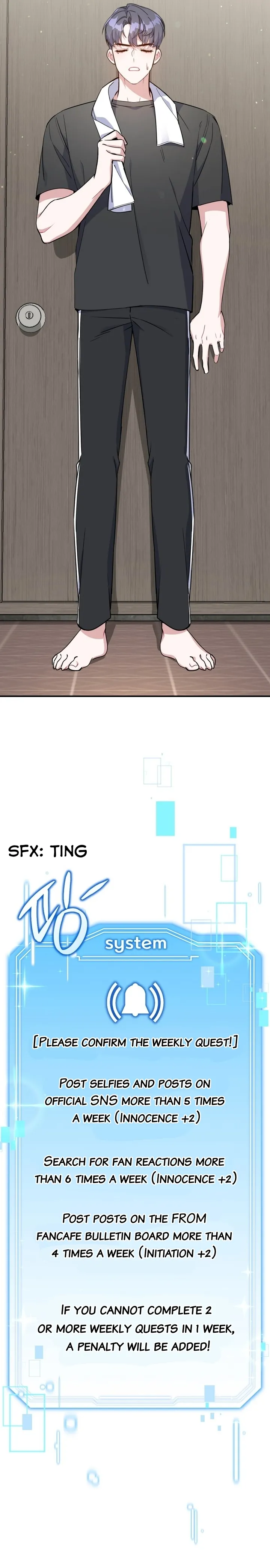 A Blank Slate Regression for the Idol That Lost His Original Mindset chapter 3 page 30