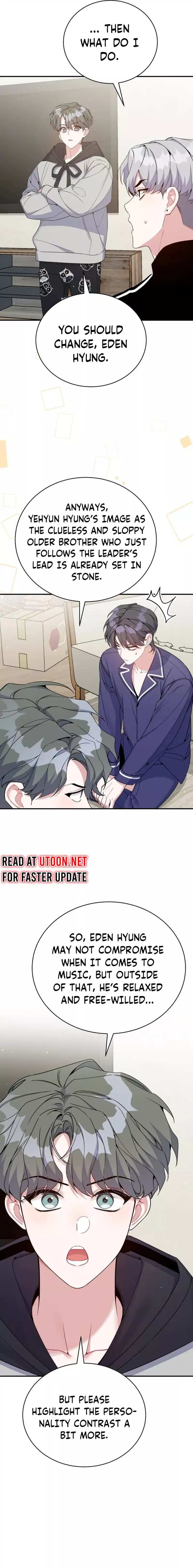 A Blank Slate Regression for the Idol That Lost His Original Mindset chapter 35 page 2