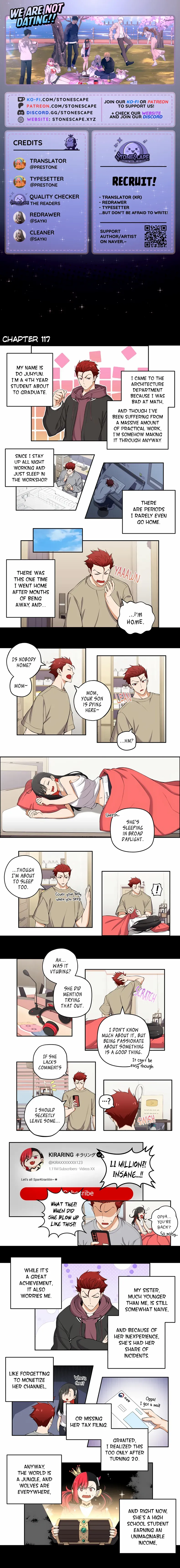 We Are Not Dating! chapter 117 page 1