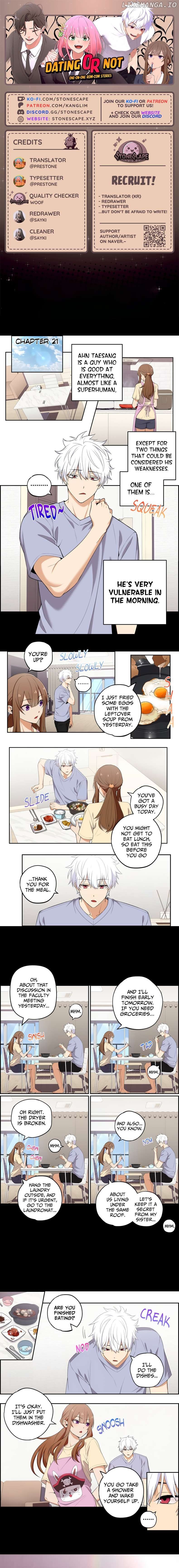 We Are Not Dating! chapter 21 page 1