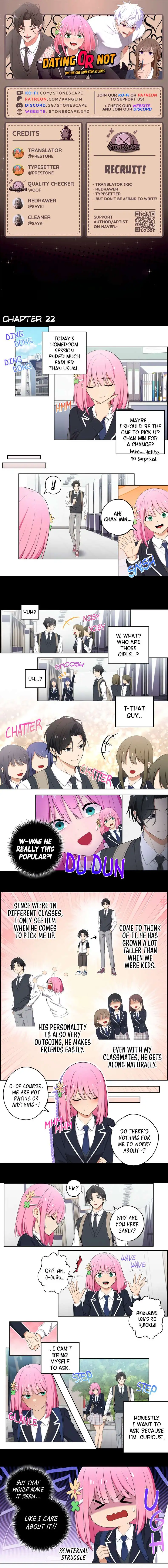 We Are Not Dating! chapter 22 page 1