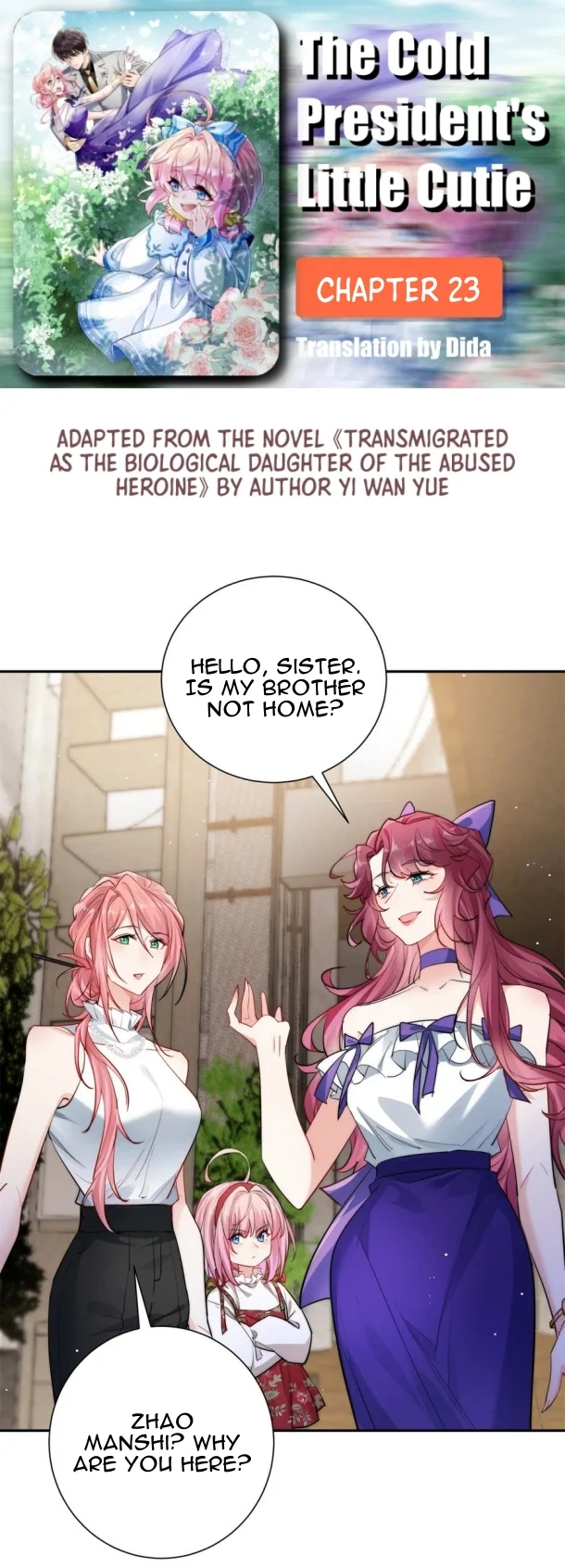 The Cold President’s Little Cutie chapter 23 page 1