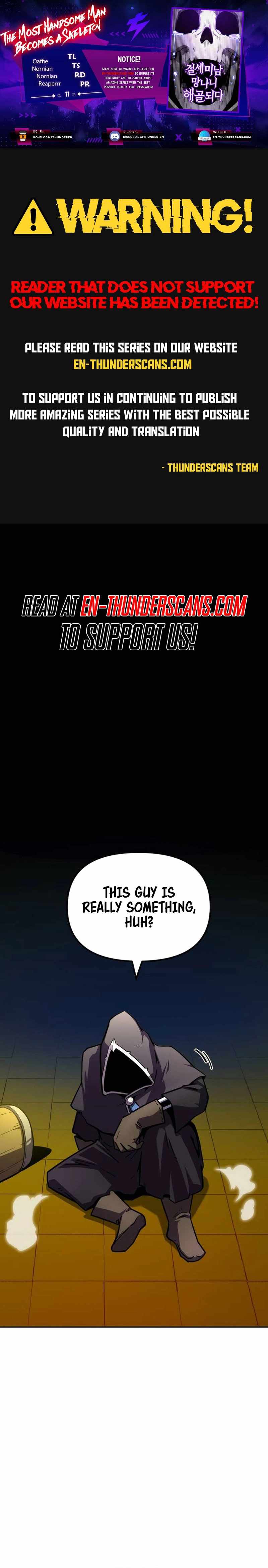 The Most Handsome Man Becomes a Skeleton chapter 11 page 1