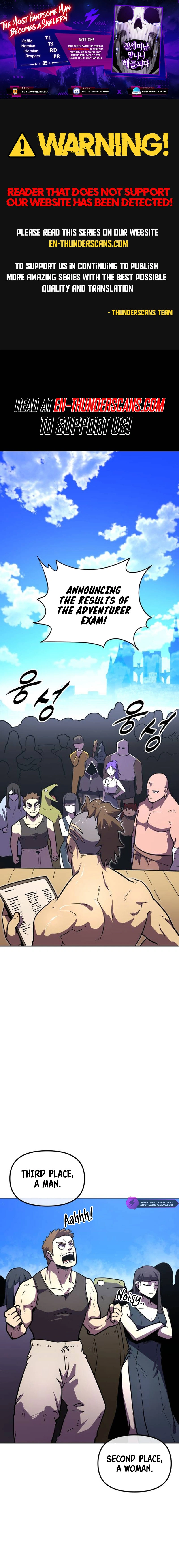 The Most Handsome Man Becomes a Skeleton chapter 9 page 1