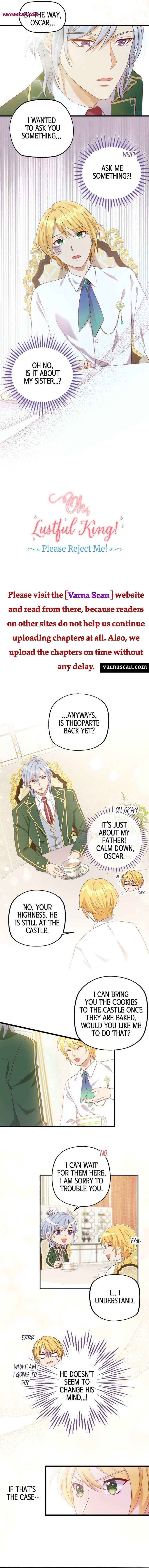 Oh, Lustful King! Please Reject Me! chapter 11 page 2