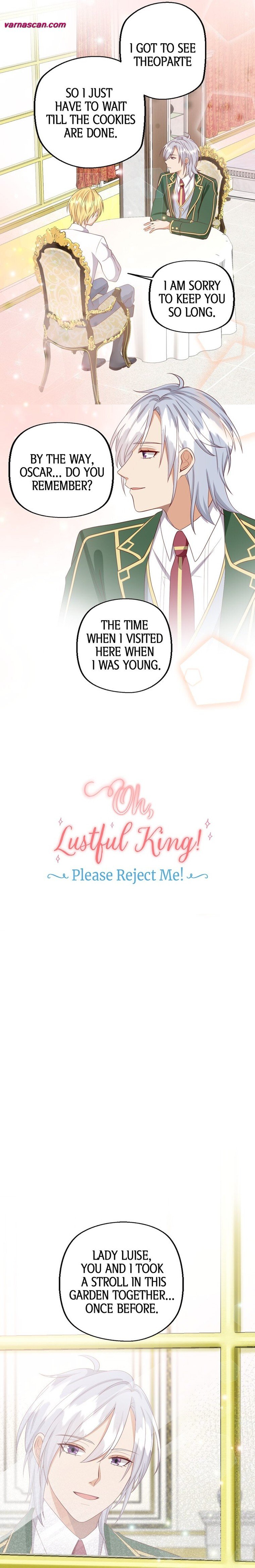 Oh, Lustful King! Please Reject Me! chapter 12 page 2