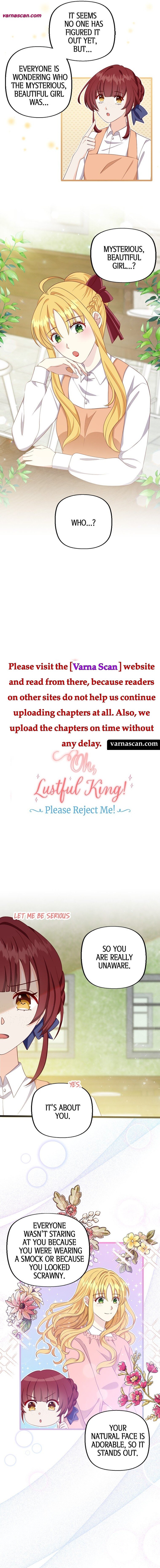 Oh, Lustful King! Please Reject Me! chapter 20 page 2