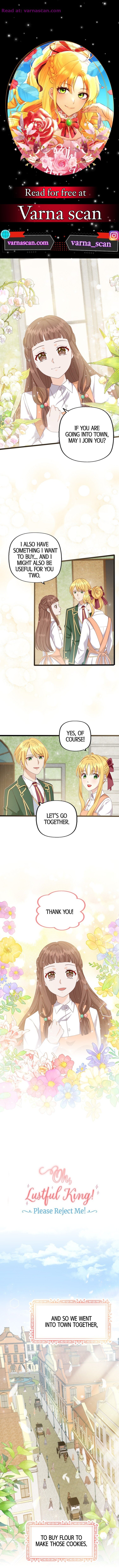 Oh, Lustful King! Please Reject Me! chapter 23 page 1