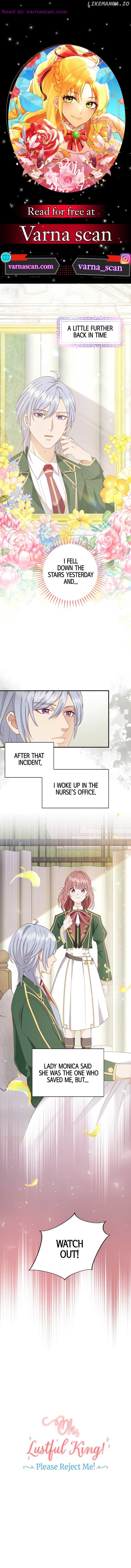 Oh, Lustful King! Please Reject Me! chapter 25 page 1
