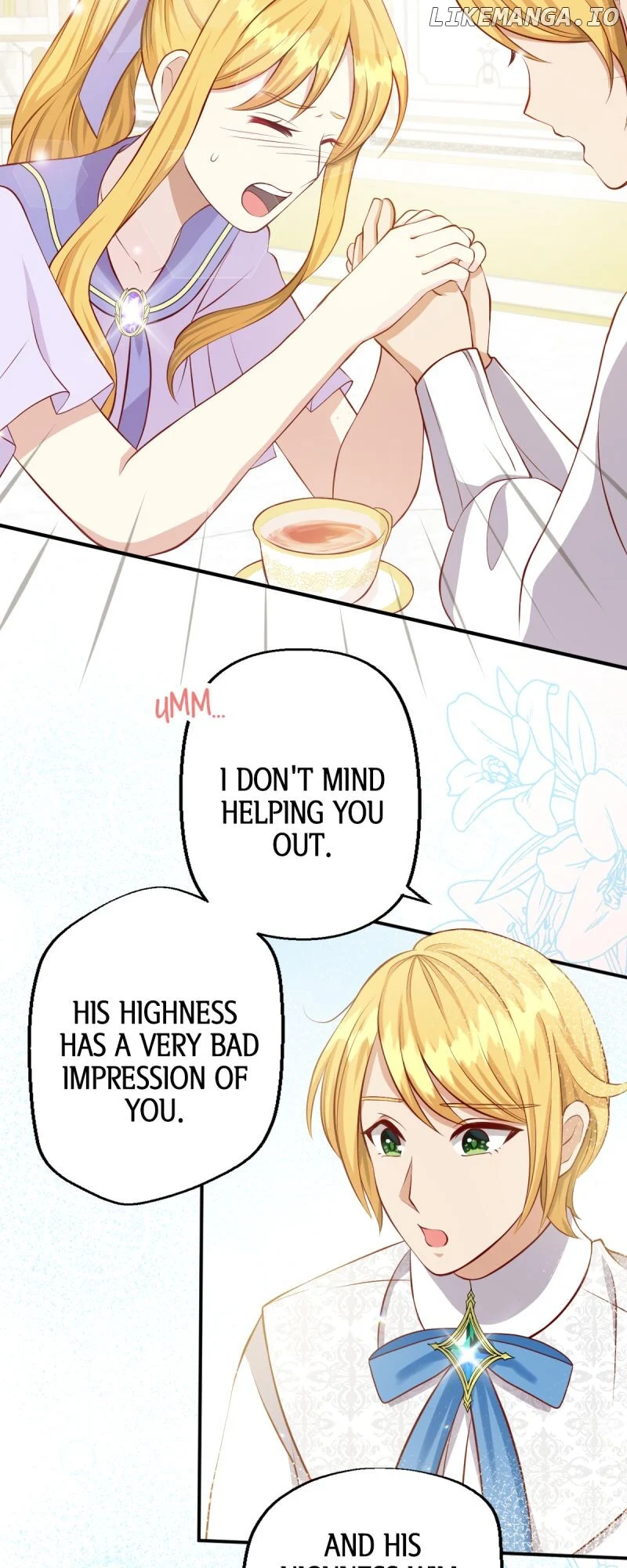 Oh, Lustful King! Please Reject Me! chapter 3 page 74