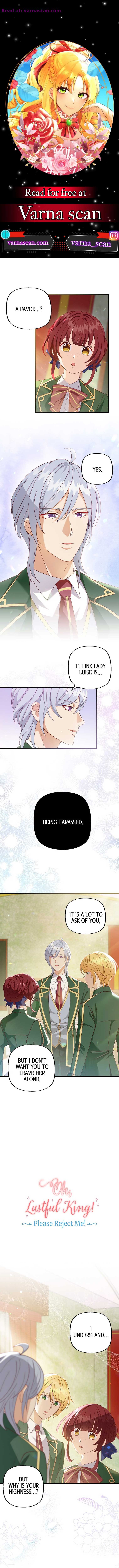 Oh, Lustful King! Please Reject Me! chapter 30 page 1