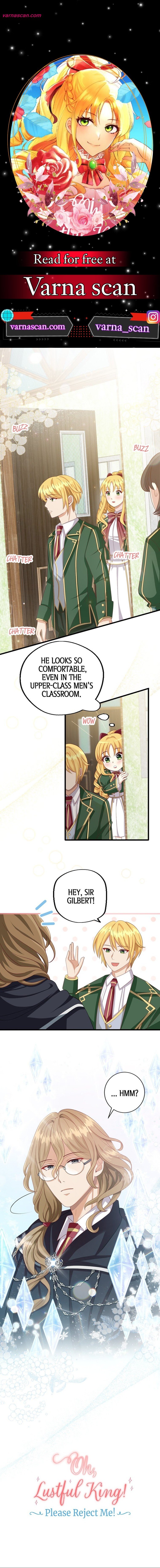 Oh, Lustful King! Please Reject Me! chapter 7 page 1