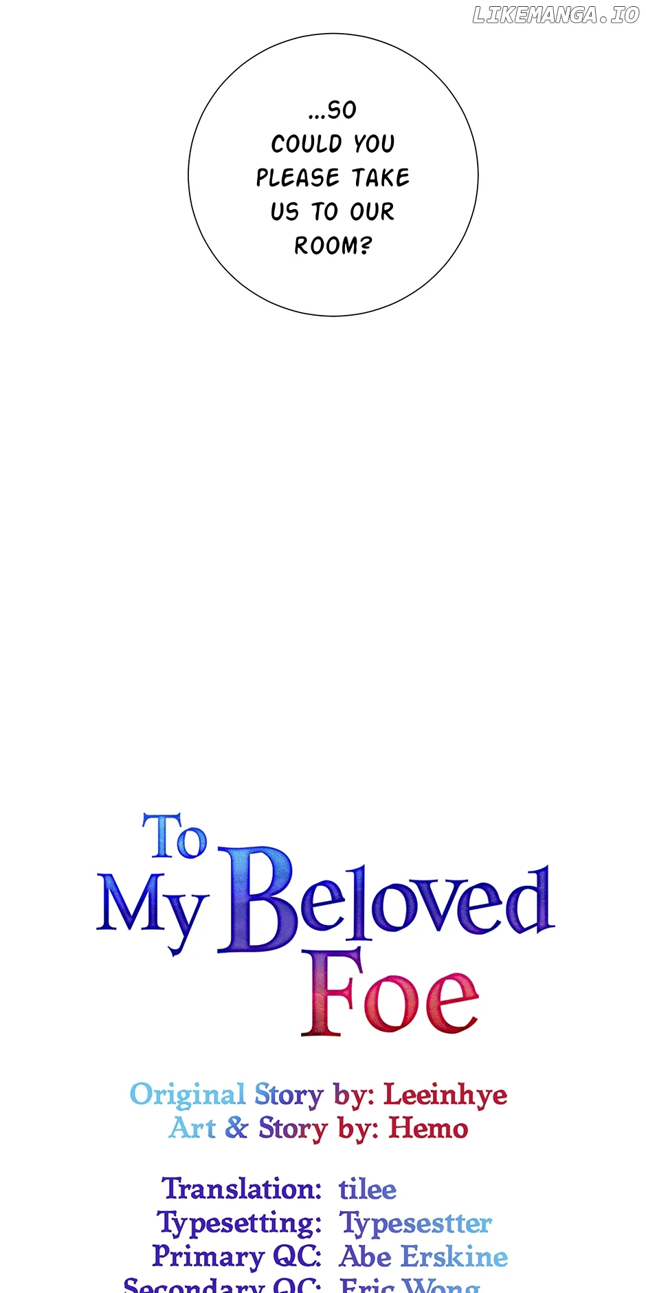 To My Beloved Foe chapter 30 page 22