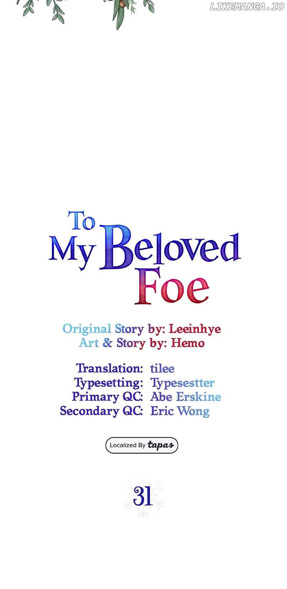 To My Beloved Foe chapter 31 page 13