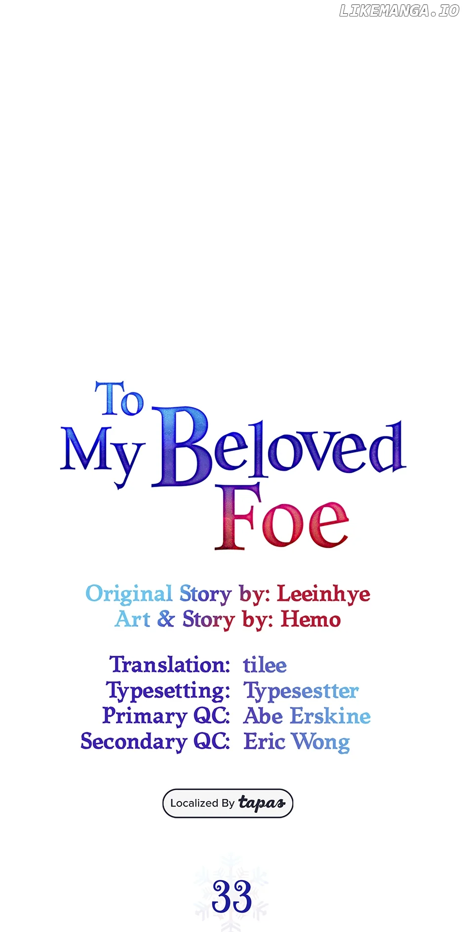 To My Beloved Foe chapter 33 page 24