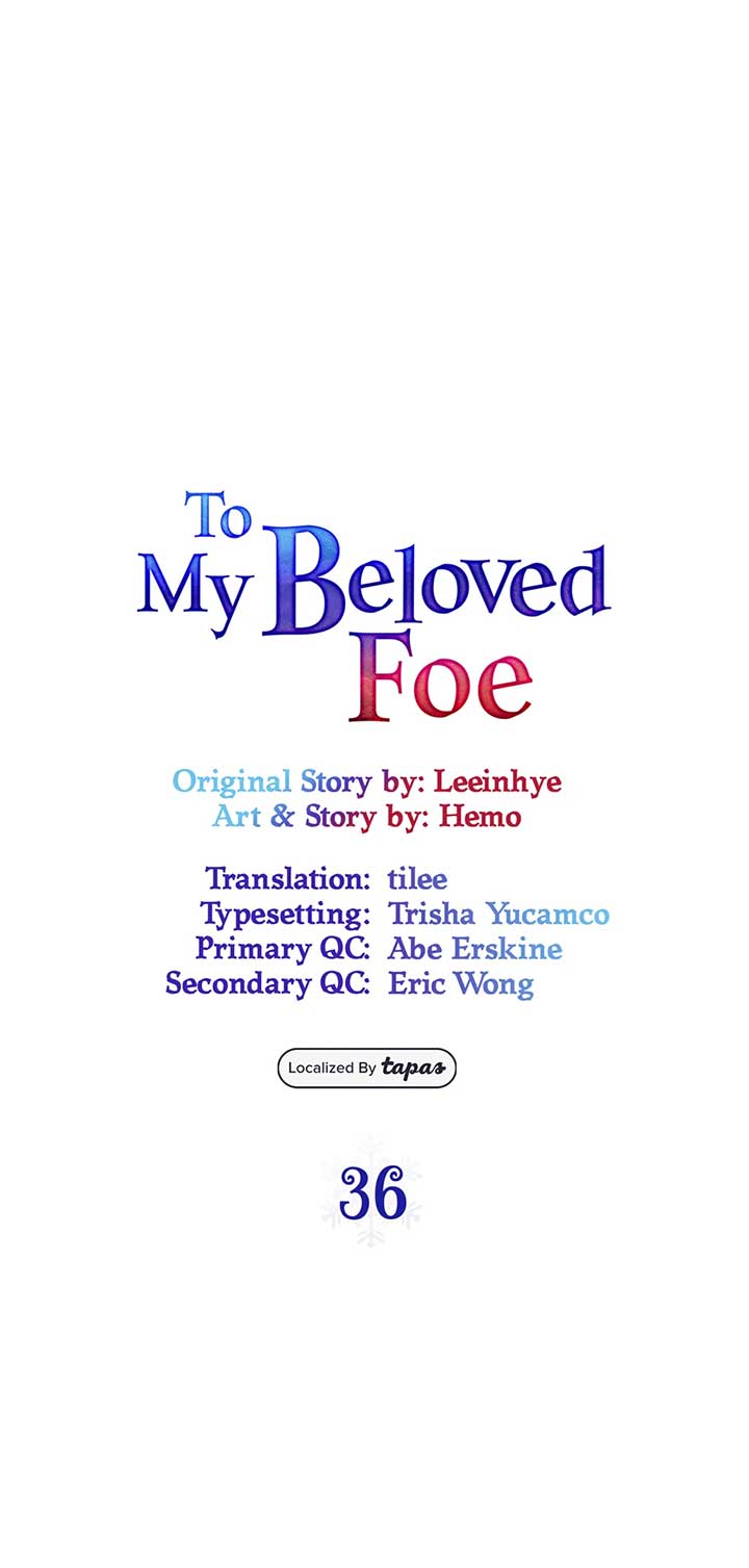To My Beloved Foe chapter 36 page 1