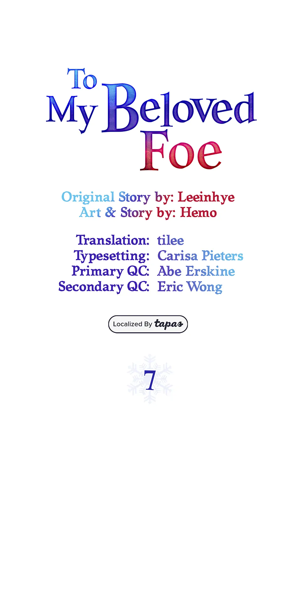 To My Beloved Foe chapter 7 page 10