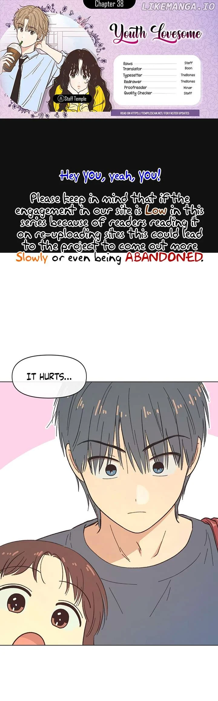Youth Lovesome chapter 38 page 1