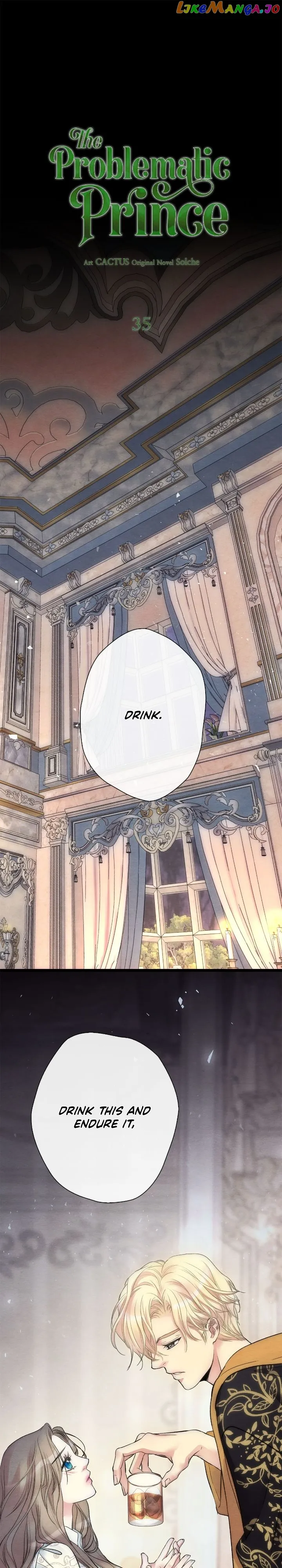 The Problematic Prince chapter 35 page 1