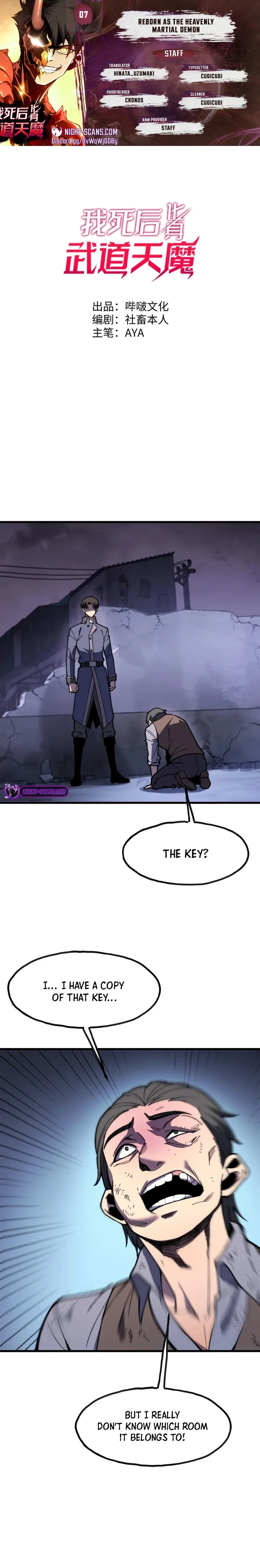 Reborn As The Heavenly Martial Demon chapter 7 page 1