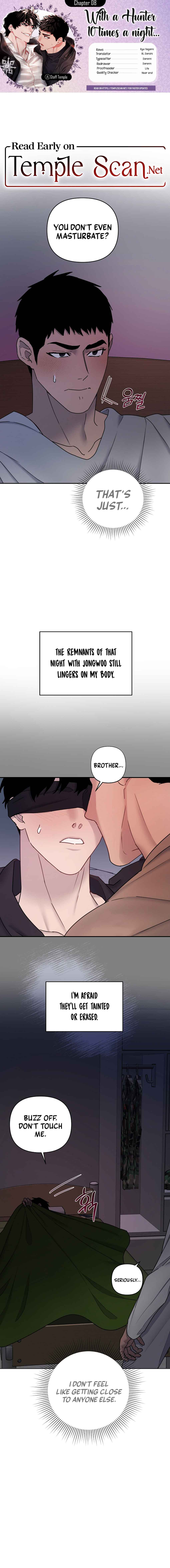 With a Hunter 10 times a night… chapter 8 page 1