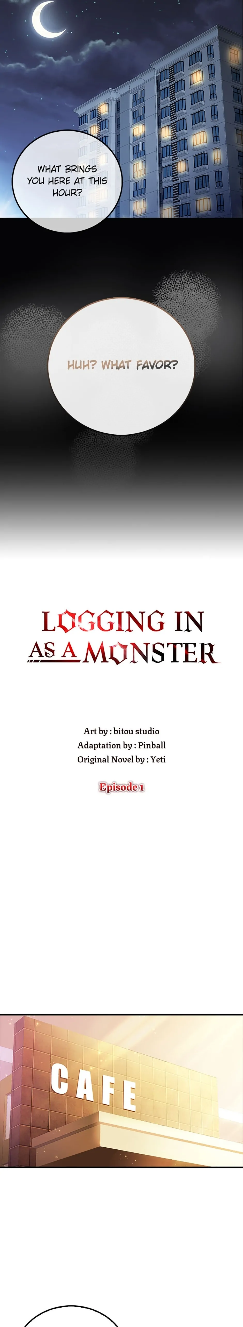 Logging in as a Monster chapter 1 page 10